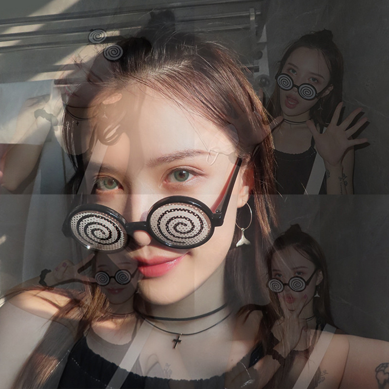 Art Craft Glasses - Nieuwe Cosplay Bril Vertigo Patroon Grappige