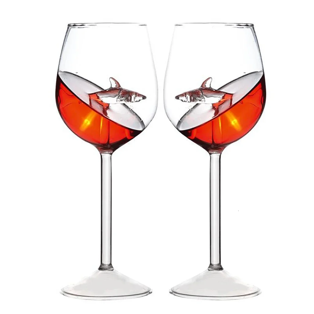 Art Craft Glasses - Shark Wijnglazen Beker Europese Rode Wijnbeker