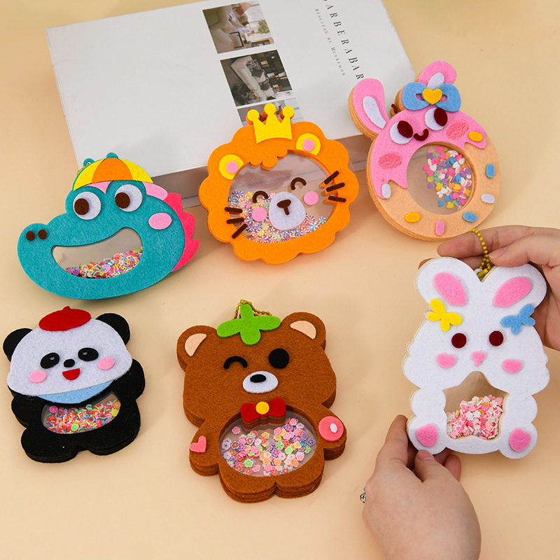 Art Craft 4 Years Old - DIY Animal Shake Hanger Art Craft