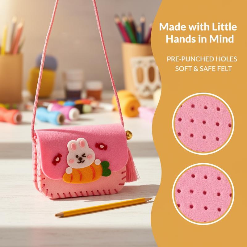 Art Craft For Kindergarten - Kinderen Vilt Tassen Maakset DIY Naai