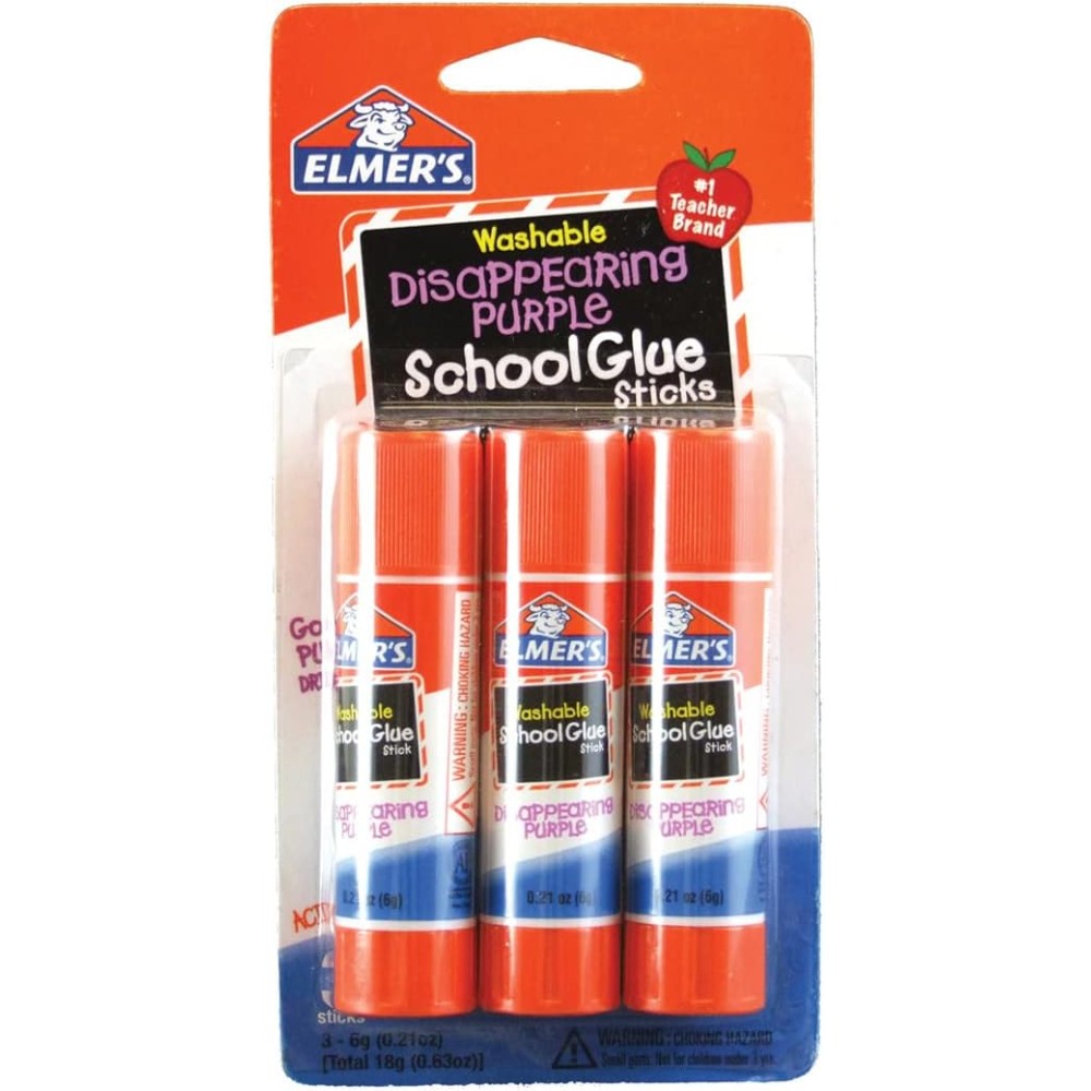 Art Craft 4 Years Old - Magische Verdwijnende Paarse Kleur Schoollijmstiften Wasbaar