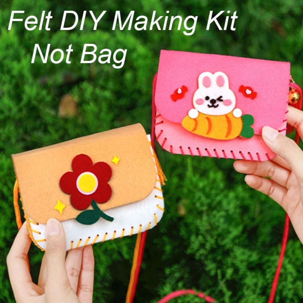 Art Craft For Kindergarten - Leuke vilten vilten tas maken Kit
