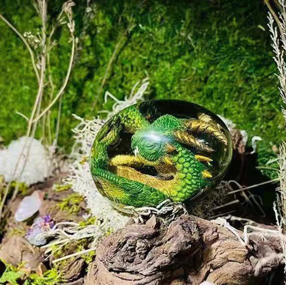 Lava Dragon Egg Standbeeld met - Dinosaur And Craft recensie en prijs