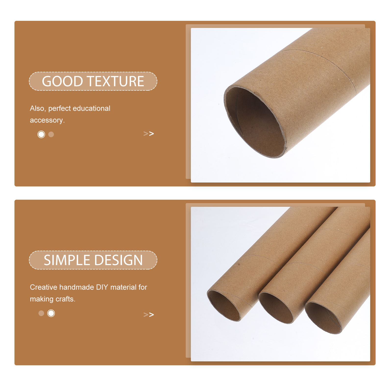 3 stuks papierrolbuizen voor h - Art Craft Education recensie en prijs