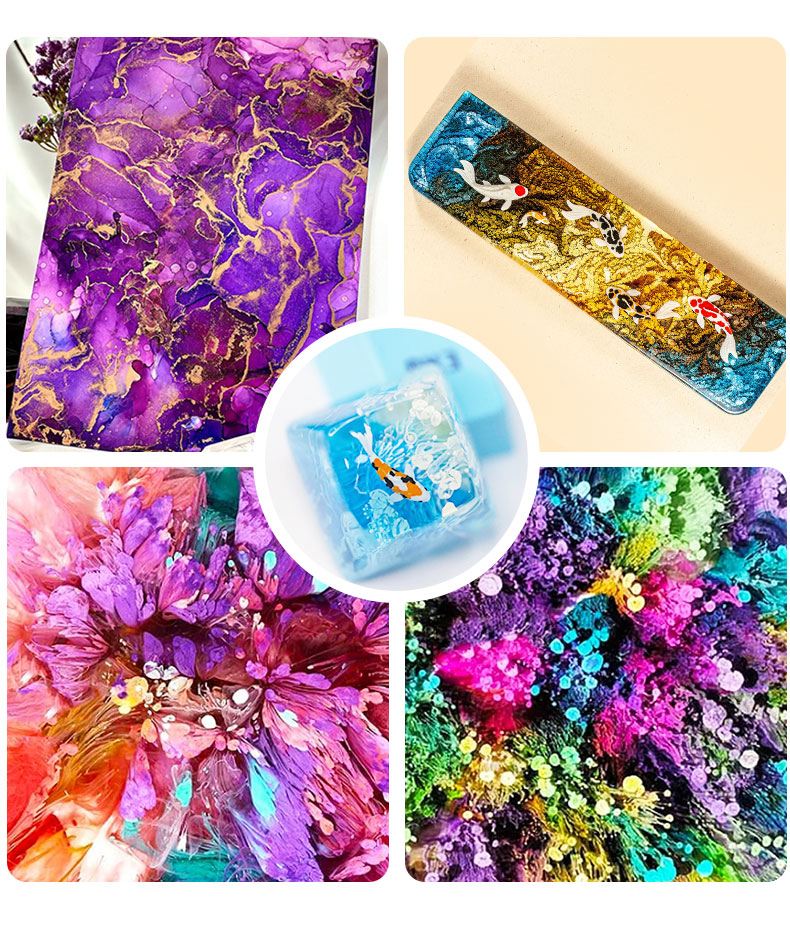 10ml Alcohol Inkt Art Epoxyhar - Alcohol Ink Set recensie en prijs