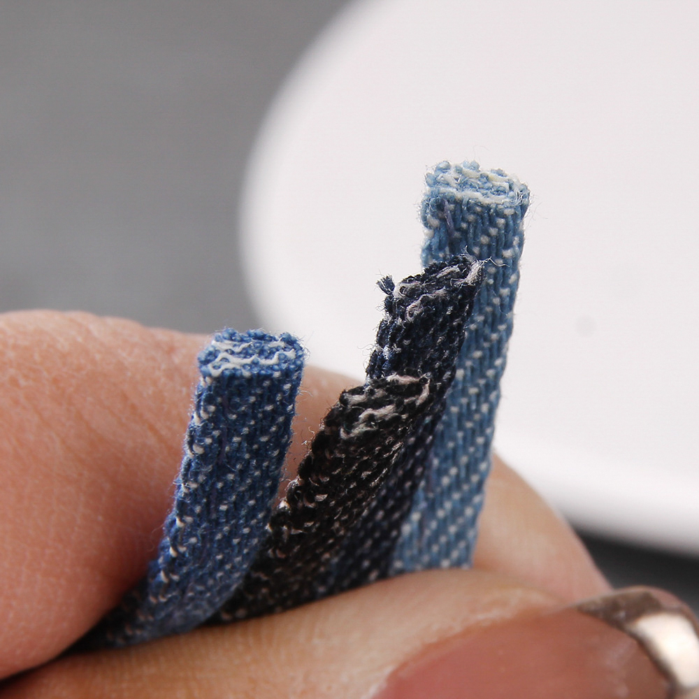 5 meter 5 mm denim riem plat k - Art Craft Accessories recensie en prijs