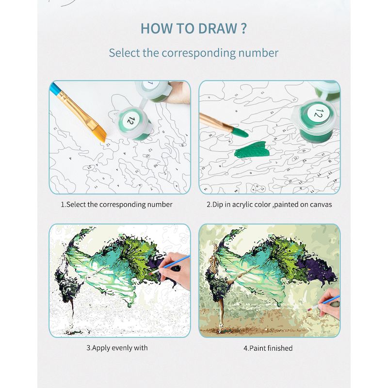 Gatyztory Schilderij Op Nummer - Art Craft Picture recensie en prijs