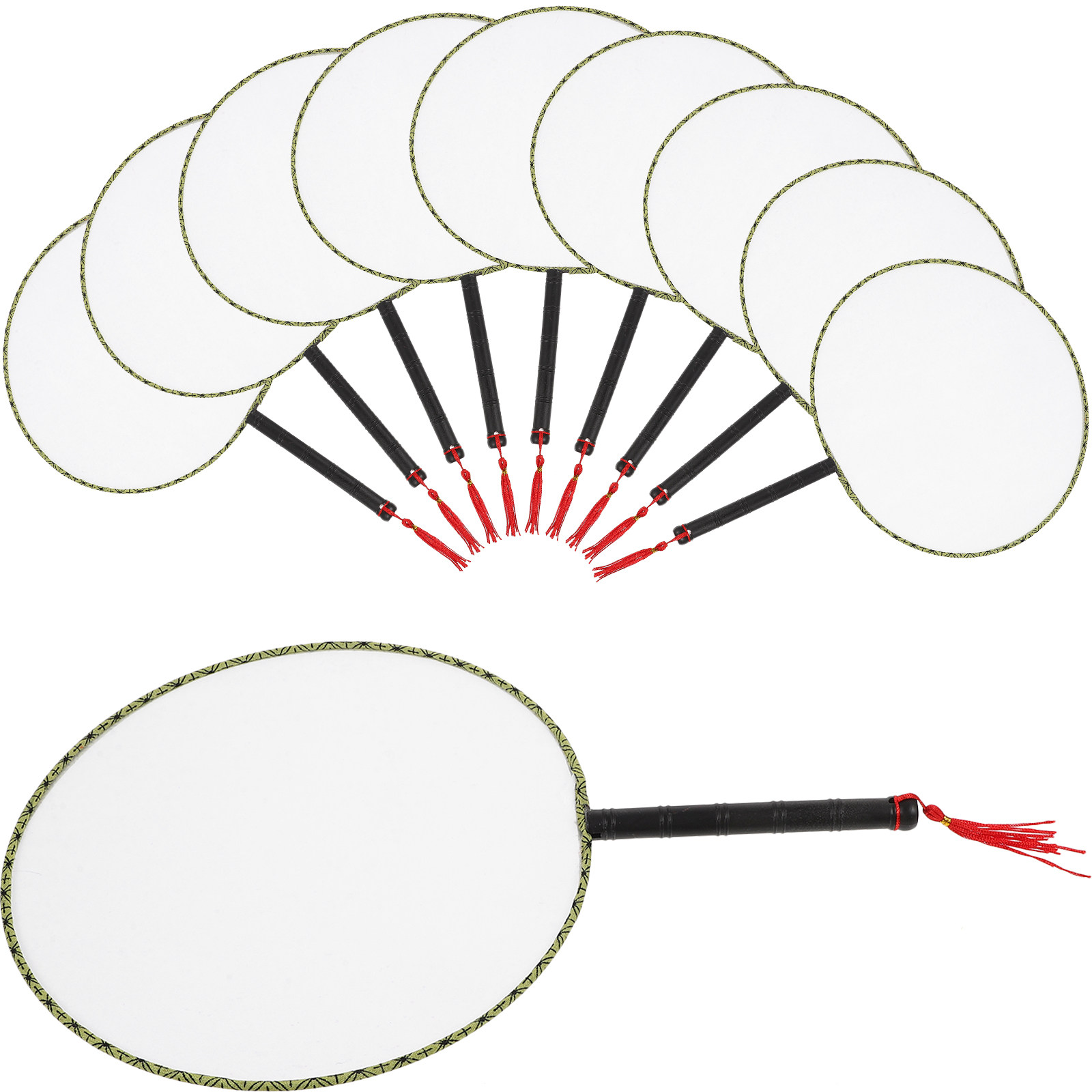 10 stuks blanco Chinese handwa - Art Craft For Kindergarten recensie en prijs