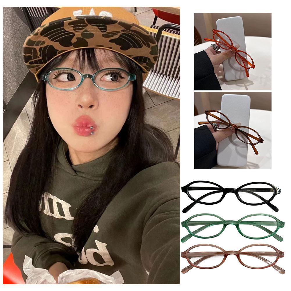 Vrouwen Retro Ovale Bril Y2K J - Art Craft Glasses recensie en prijs