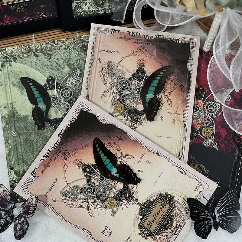 Steampunk vlinderframe DIY-kit - Art Craft With Paper recensie en prijs