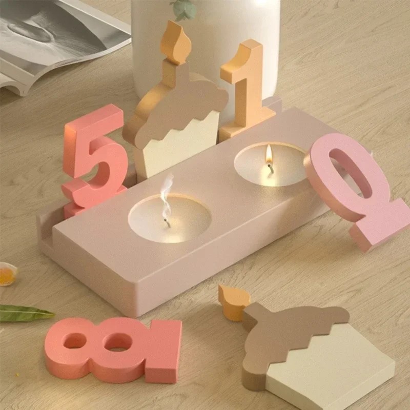 2-delige siliconen mallen voor - Art Craft Number recensie en prijs