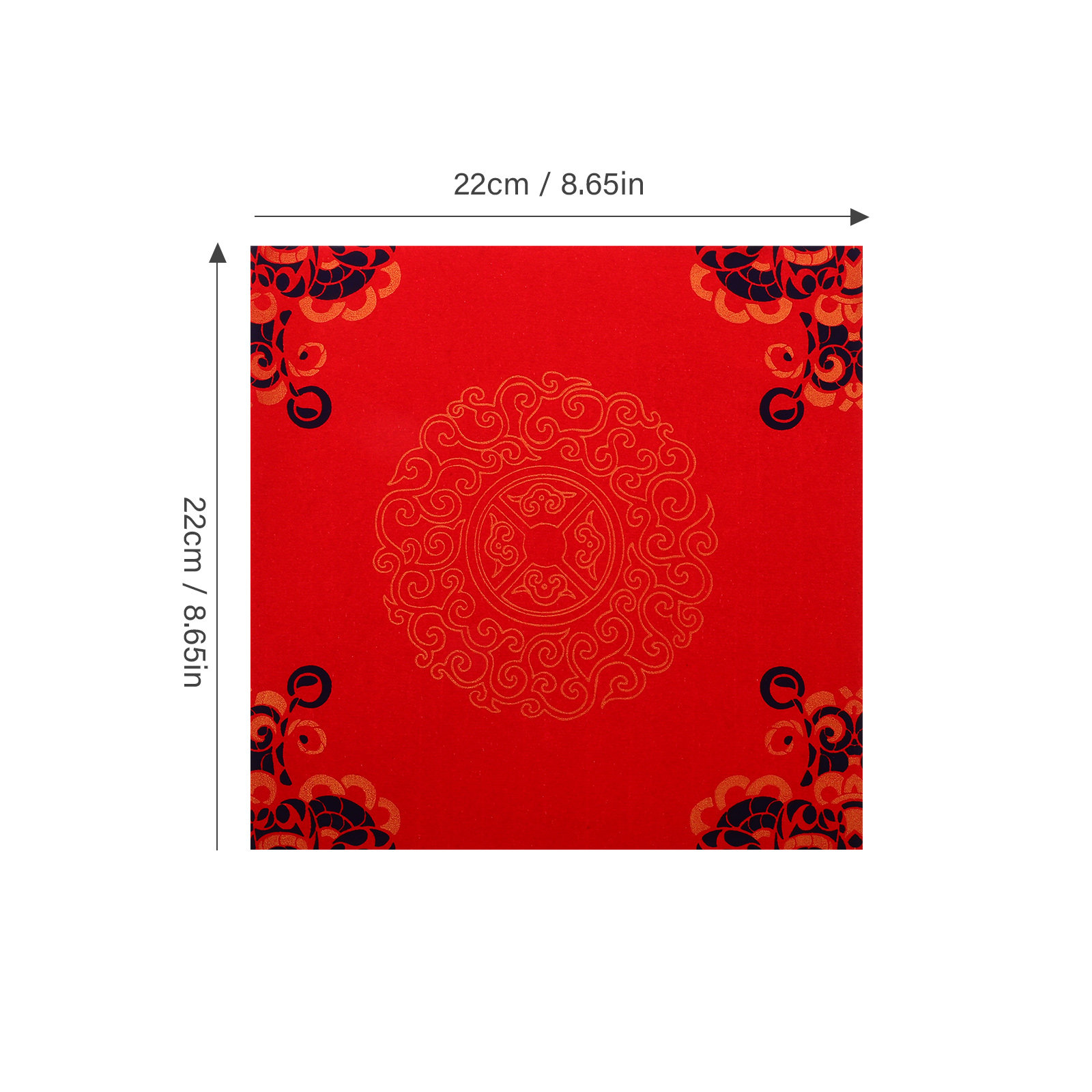 20 vellen rood ambachtelijk pa - Art Craft With Paper recensie en prijs