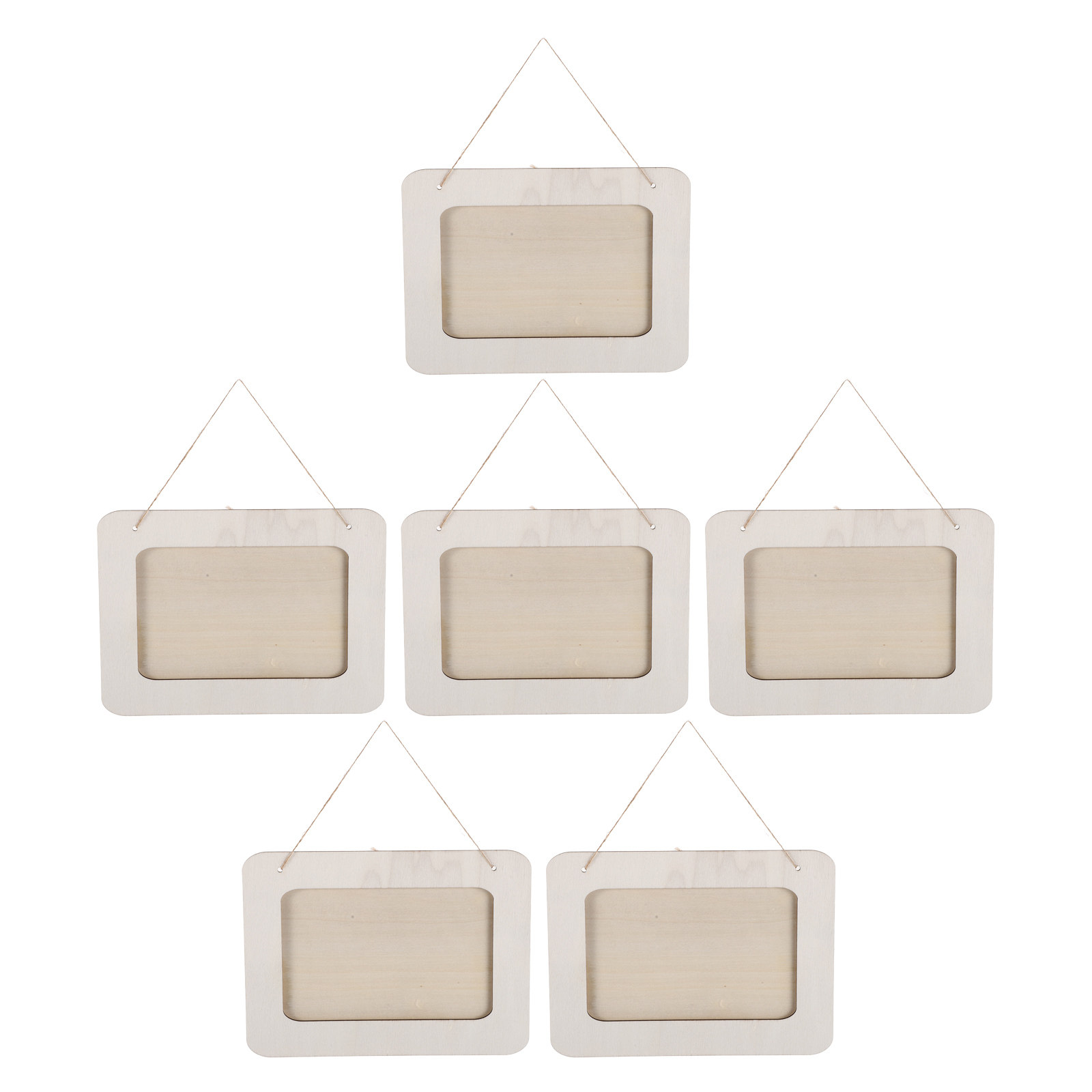 6 stuks houten fotolijsten voo - Art Craft Picture recensie en prijs