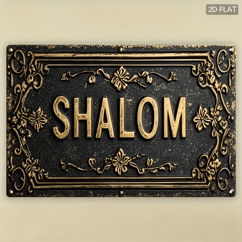 CIFBUY Shalom Zwart Goud Bloem - Art & Craft Teacher recensie en prijs