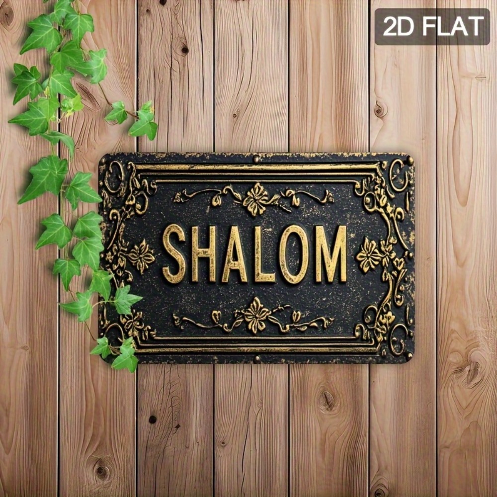 CIFBUY Shalom Zwart Goud Bloem - Art & Craft Teacher recensie en prijs