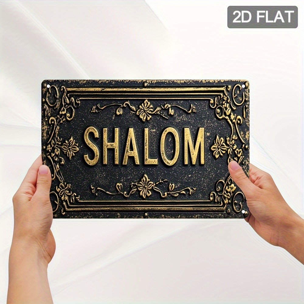 CIFBUY Shalom Zwart Goud Bloem - Art & Craft Teacher recensie en prijs