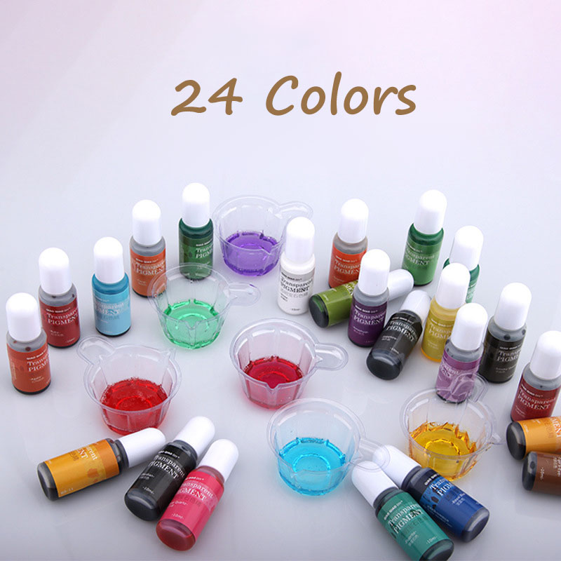 JCD 24 Kleur 10 ml Transparant - Alcohol Ink Set recensie en prijs