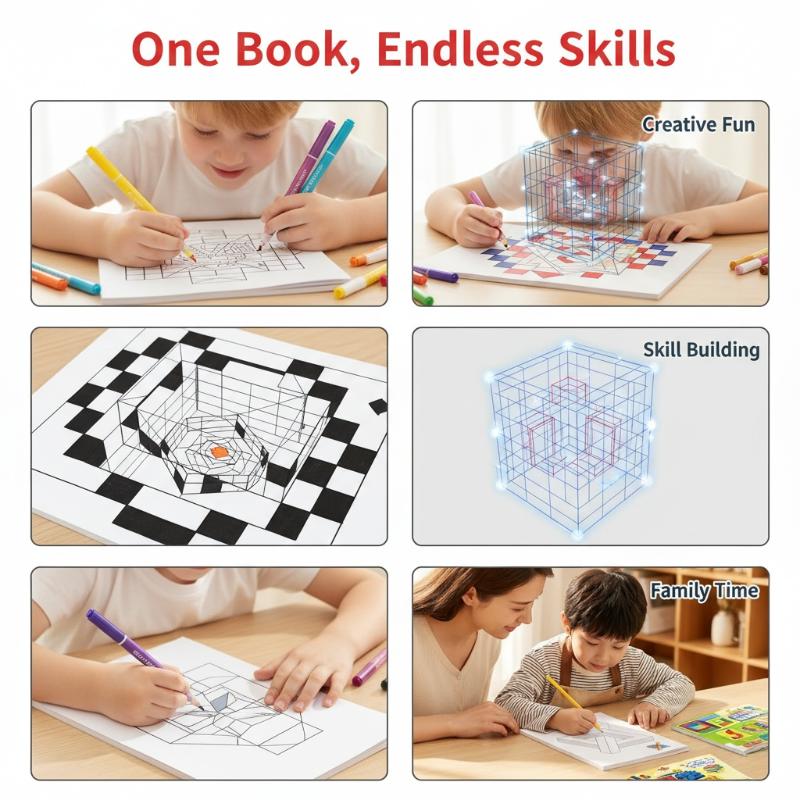 3D Magische Stereoscopische Ku - Art Craft For Kindergarten recensie en prijs