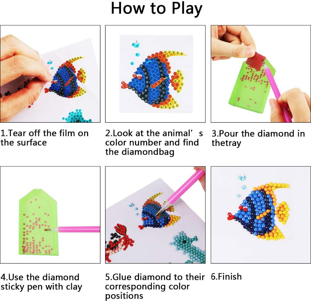 Easy Diamond Painting Stickers - Art Craft 4 Years Old recensie en prijs