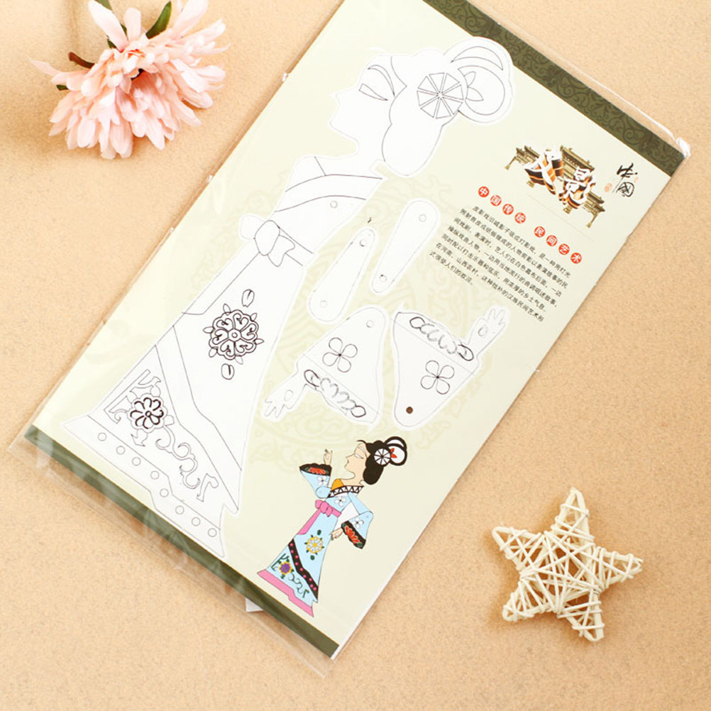 4-delige Chinese schaduwpoppen - Art Craft For Kindergarten recensie en prijs