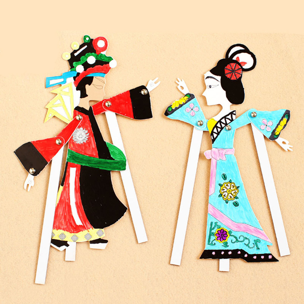 4-delige Chinese schaduwpoppen - Art Craft For Kindergarten recensie en prijs