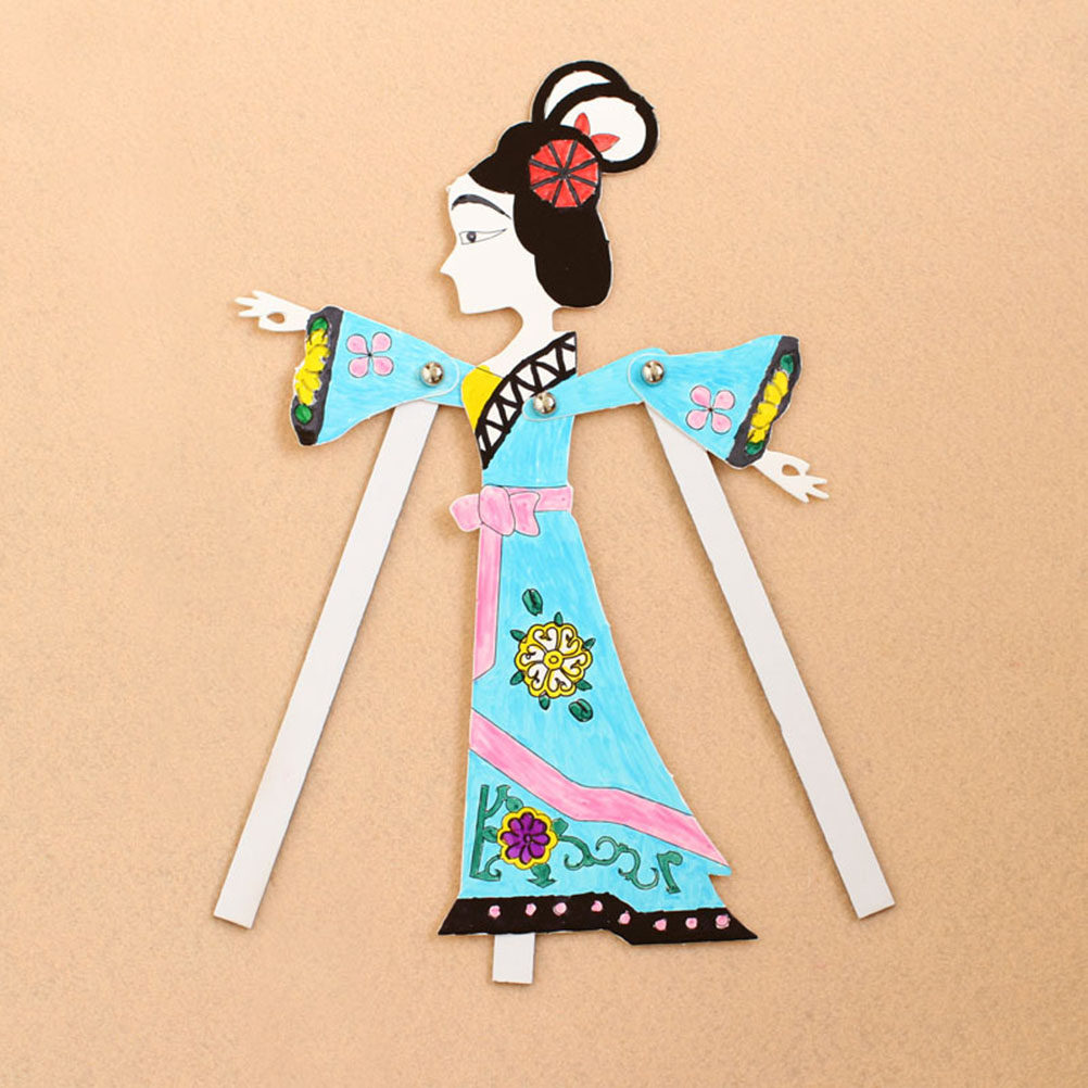 4-delige Chinese schaduwpoppen - Art Craft For Kindergarten recensie en prijs