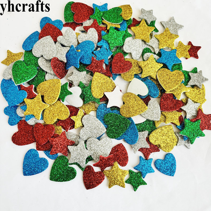 150 Stks/partij. Glitter Ster  - Art Craft For Kindergarten recensie en prijs