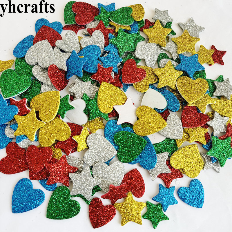 150 Stks/partij. Glitter Ster  - Art Craft For Kindergarten recensie en prijs