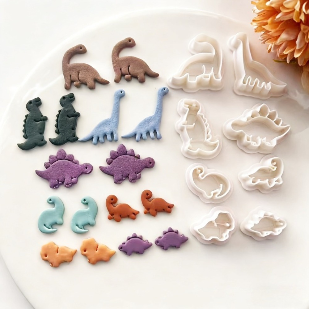 8 stuks schattige dinosaurus k - Dinosaur And Craft recensie en prijs