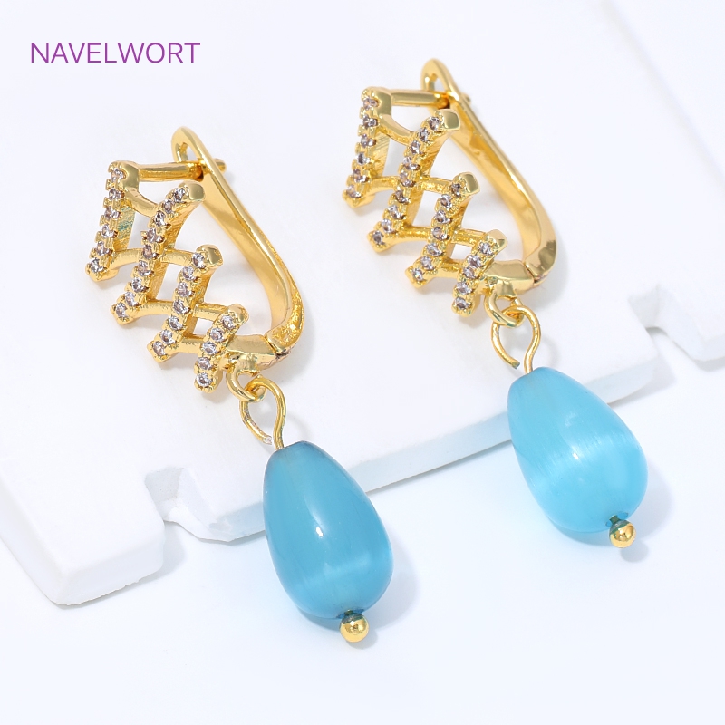 18K vergulde waaier-vormige bl - Art Craft Accessories recensie en prijs