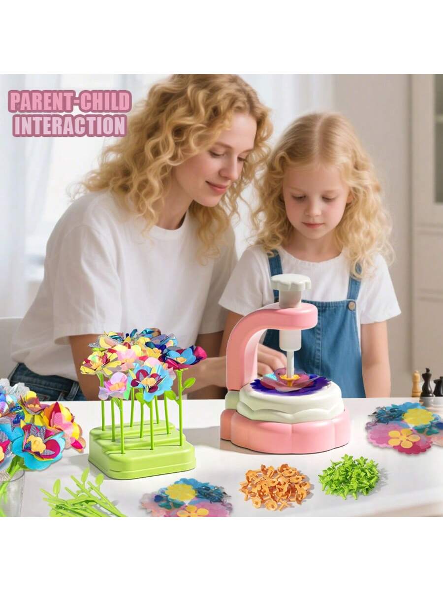 Kids Flower Craft Kit met pers - Art Craft 4 Years Old recensie en prijs