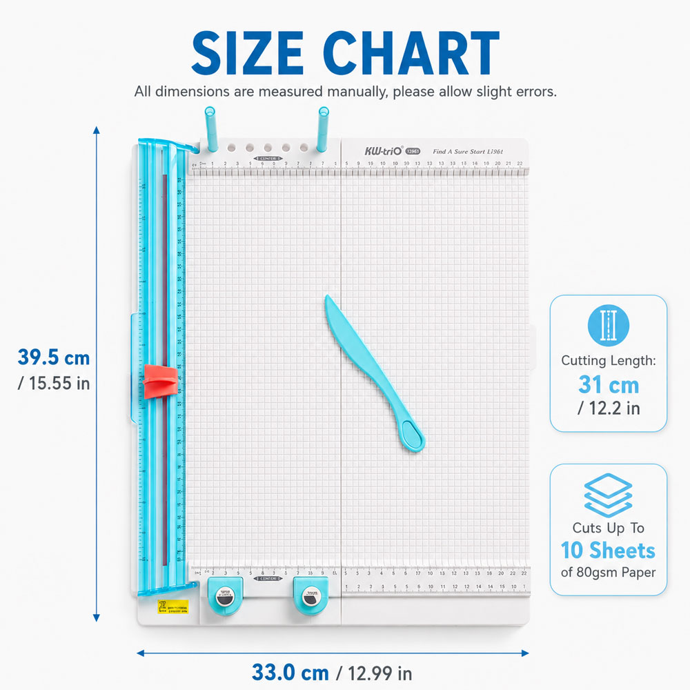 7-in-1 papiertrimmer & vouwbor - Art Craft With Paper recensie en prijs
