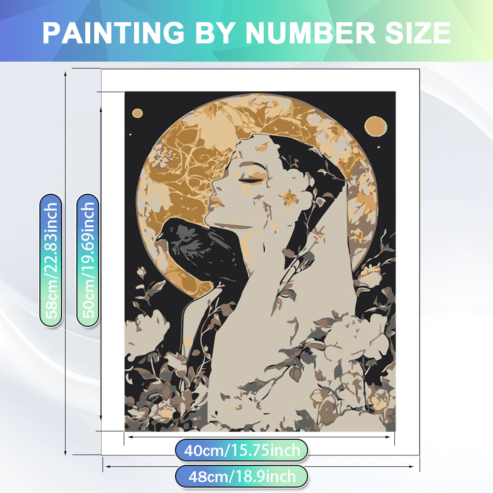 HUACAN DIY Olieverfschilderij  - Art Craft Picture recensie en prijs