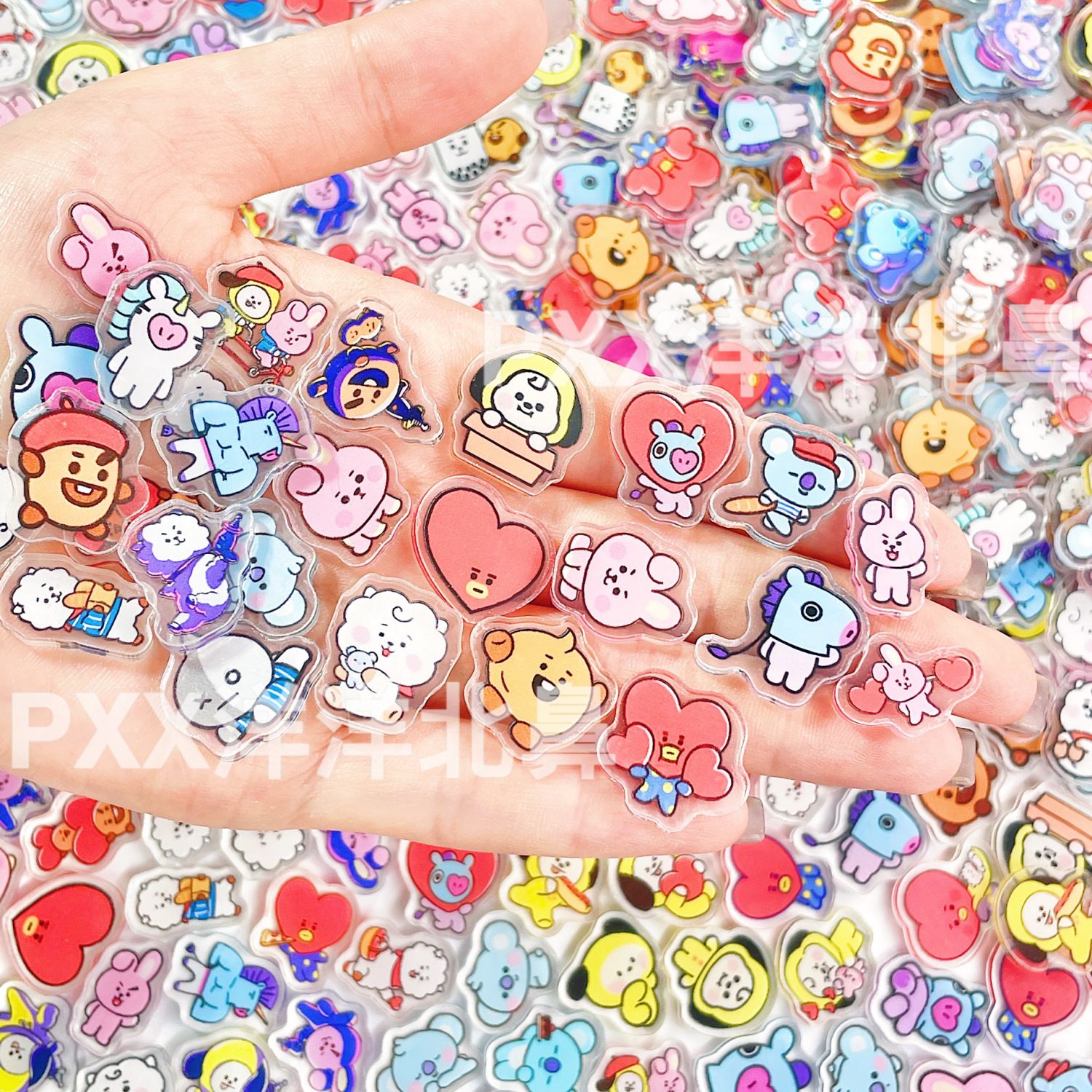 100 stuks BT21 BTS enkellaags  - Art Craft Accessories recensie en prijs