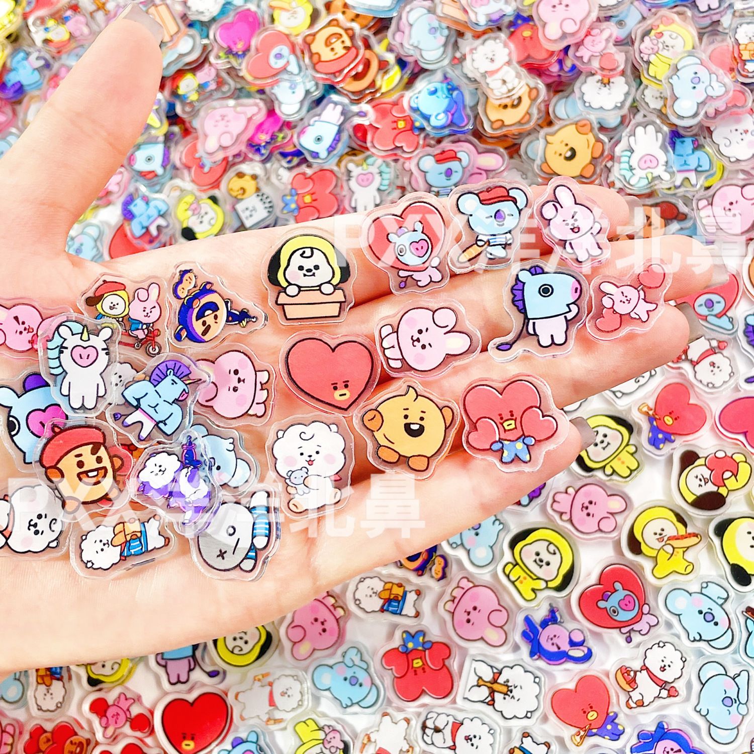 100 stuks BT21 BTS enkellaags  - Art Craft Accessories recensie en prijs