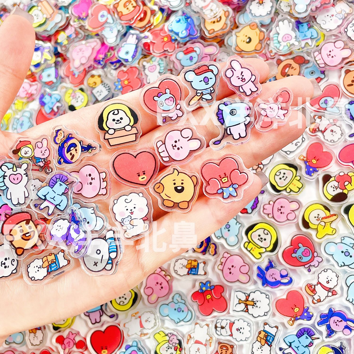100 stuks BT21 BTS enkellaags  - Art Craft Accessories recensie en prijs