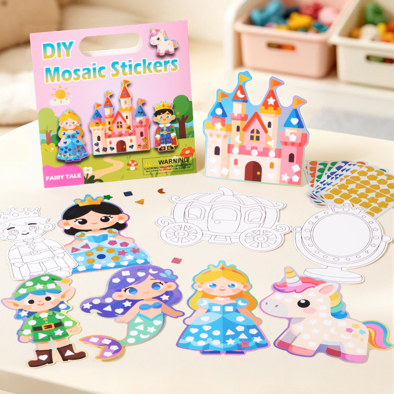 2-in-1 DIY Mozaïek Sticker & K - Dinosaur And Craft recensie en prijs