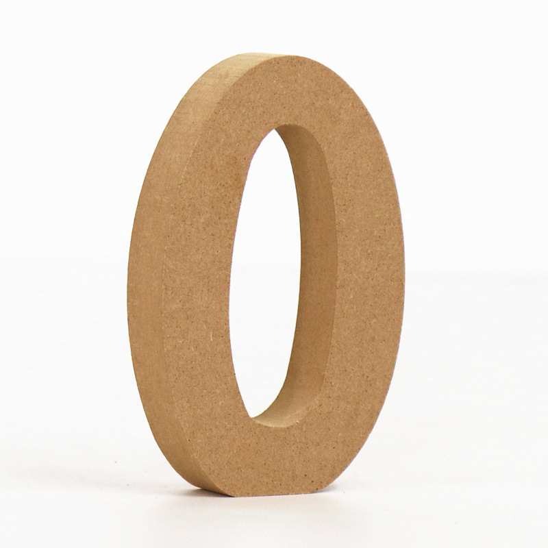 1 st 10 cm Hout Kleur Nummers  - Art Craft Number recensie en prijs